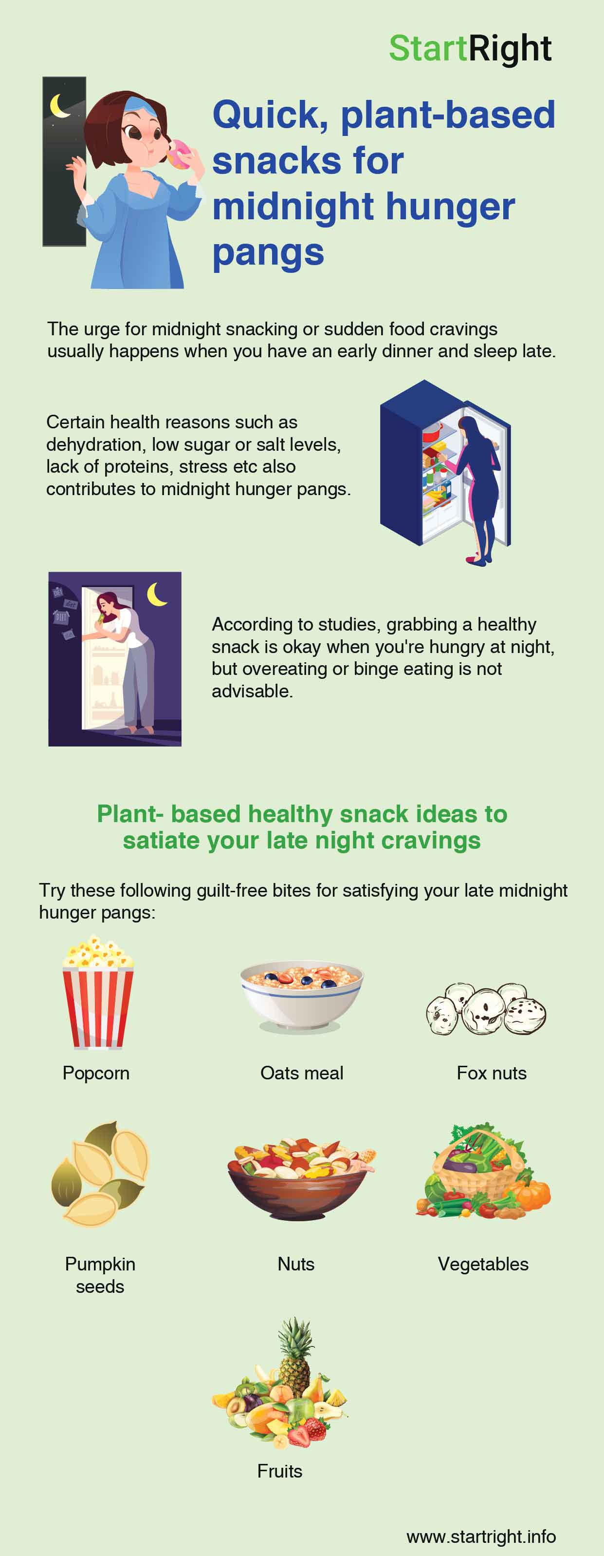Late Night Cravings: How To Avoid Getting Hungry at Bedtime
